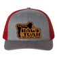 GFYM HAWK TUAH Richardson 112 Trucker Leather Patch Hat