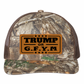 TRUMP or GFYM Richardson 112 Trucker Leather Patch Hat