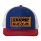 TRUMP or GFYM Richardson 112 Trucker Leather Patch Hat