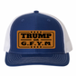 TRUMP or GFYM Richardson 112 Trucker Leather Patch Hat