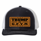 TRUMP or GFYM Richardson 112 Trucker Leather Patch Hat