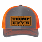 TRUMP or GFYM Richardson 112 Trucker Leather Patch Hat