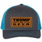 TRUMP or GFYM Richardson 112 Trucker Leather Patch Hat