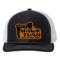 GFYM HAWK TUAH Richardson 112 Trucker Leather Patch Hat