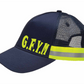 GFYM Embroidered Trucker Reflector High-Visibility Constructed Cap