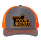 GFYM HAWK TUAH Richardson 112 Trucker Leather Patch Hat