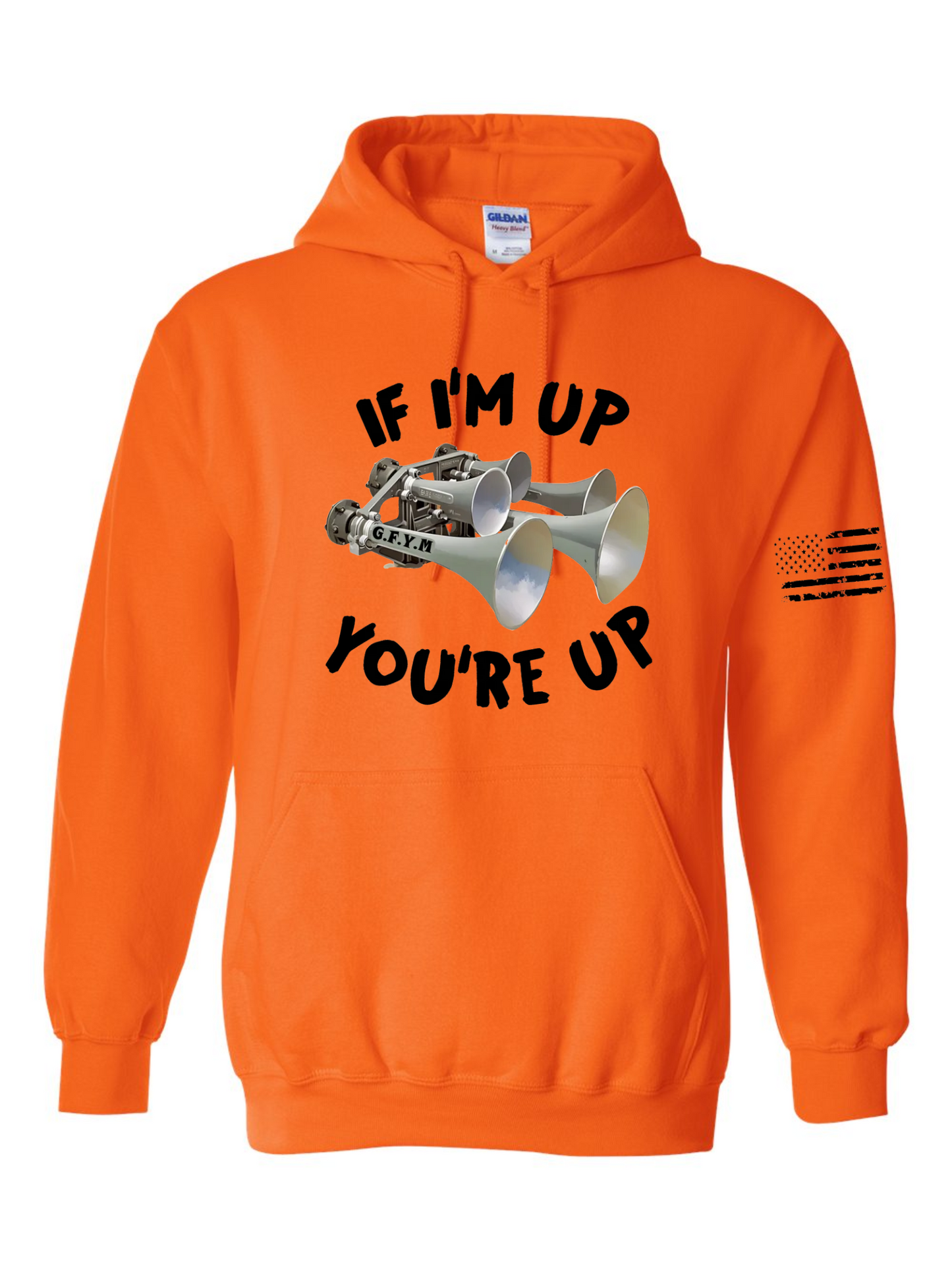 If I'm Up You're Up Leslie train horn Hoodies