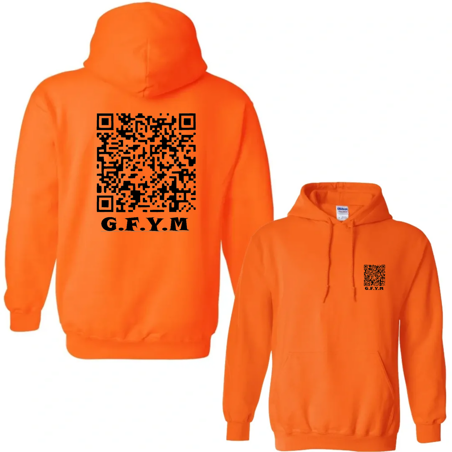 GFYM QR Code Hoodie