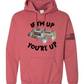 If I'm Up You're Up Leslie train horn Hoodies