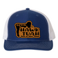 GFYM HAWK TUAH Richardson 112 Trucker Leather Patch Hat