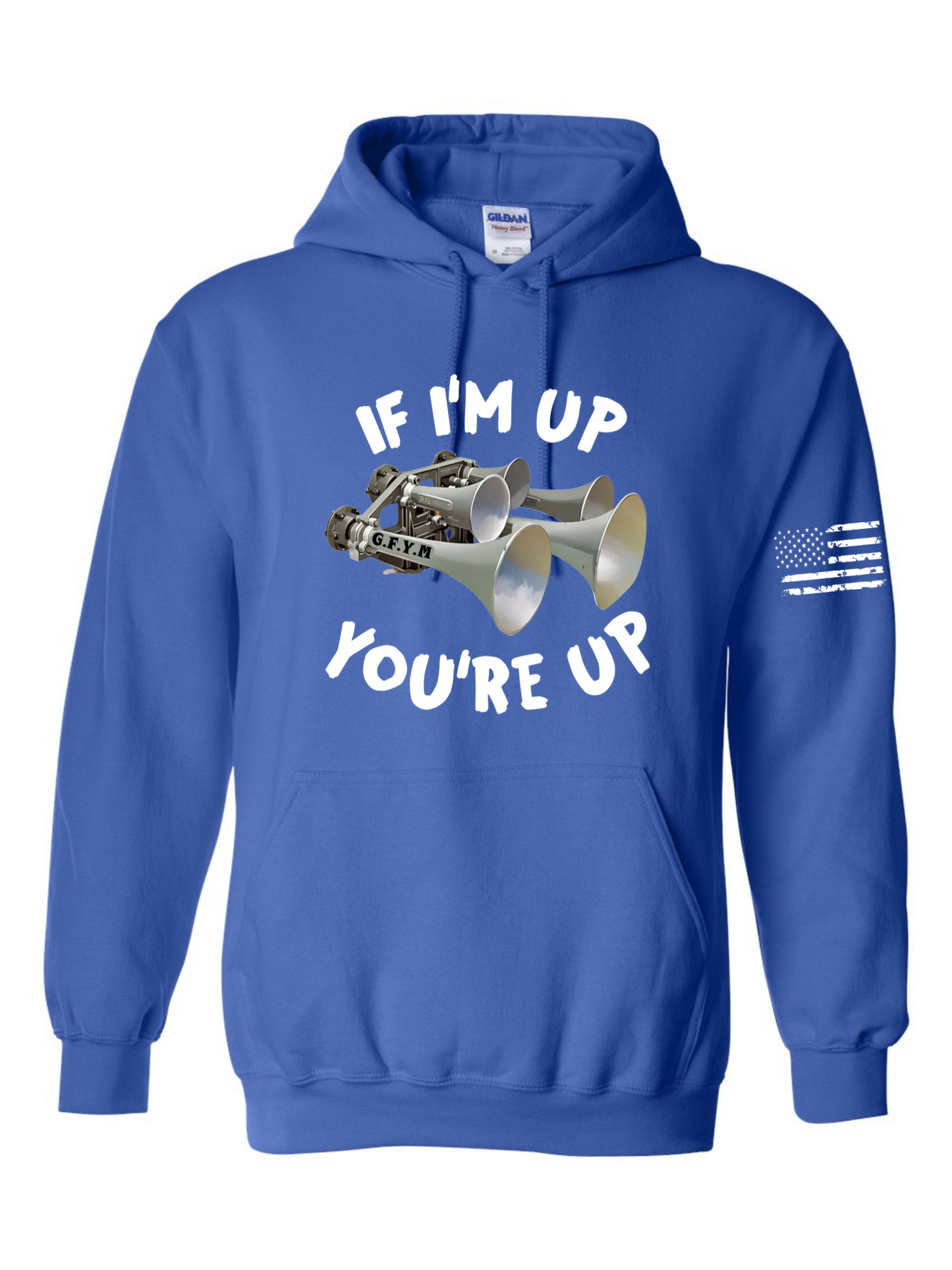 If I'm Up You're Up Leslie train horn Hoodies