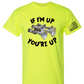 If I'm Up You're Up Leslie train horn Classic Tee