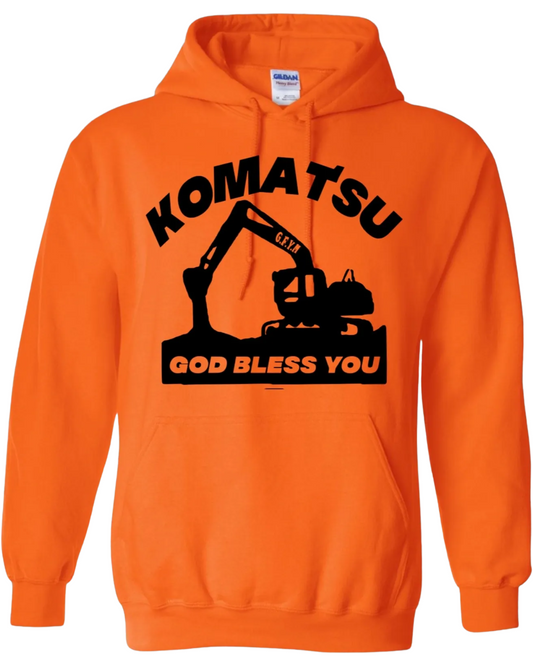 KOMATSU God Bless You Hoodie