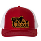 GFYM HAWK TUAH Richardson 112 Trucker Leather Patch Hat