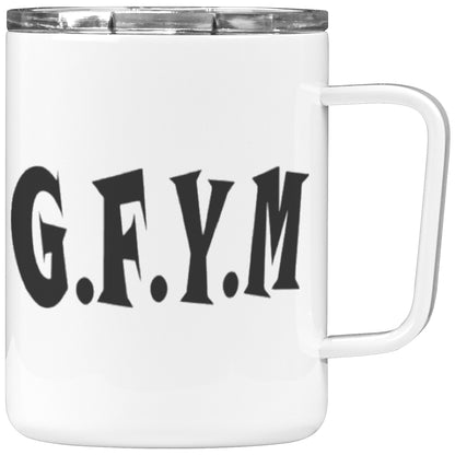 GFYM 10oz Insulated Coffee Mug With Lid