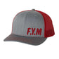 F.Y.M Embroidered Richardson 112 Trucker Hat
