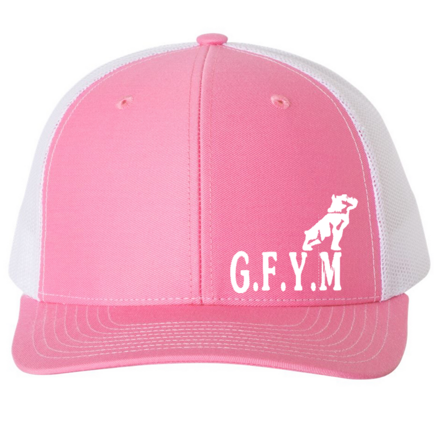 G.F.Y.M Mack Richardson 112 Trucker Hat and Sticker