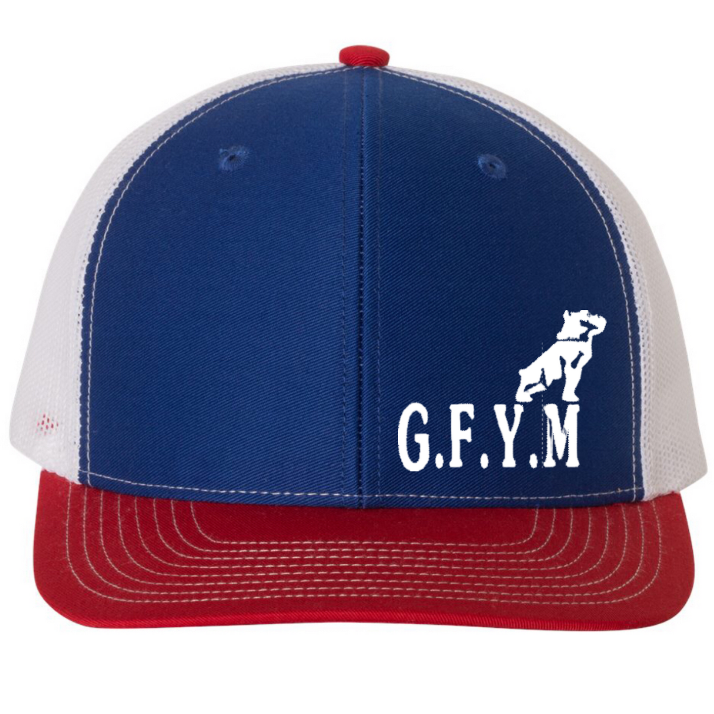 G.F.Y.M Mack Richardson 112 Trucker Hat and Sticker