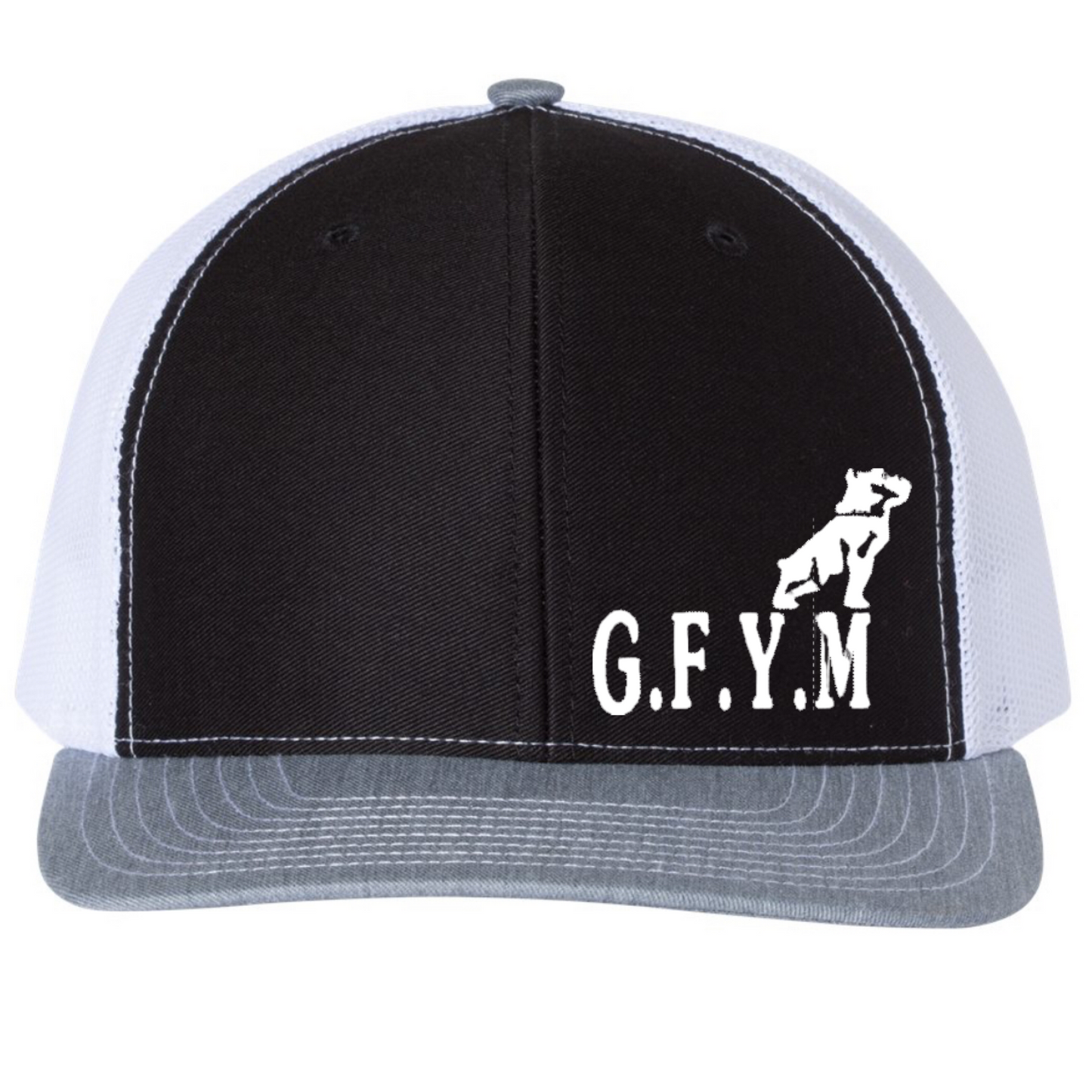 G.F.Y.M Mack Richardson 112 Trucker Hat and Sticker