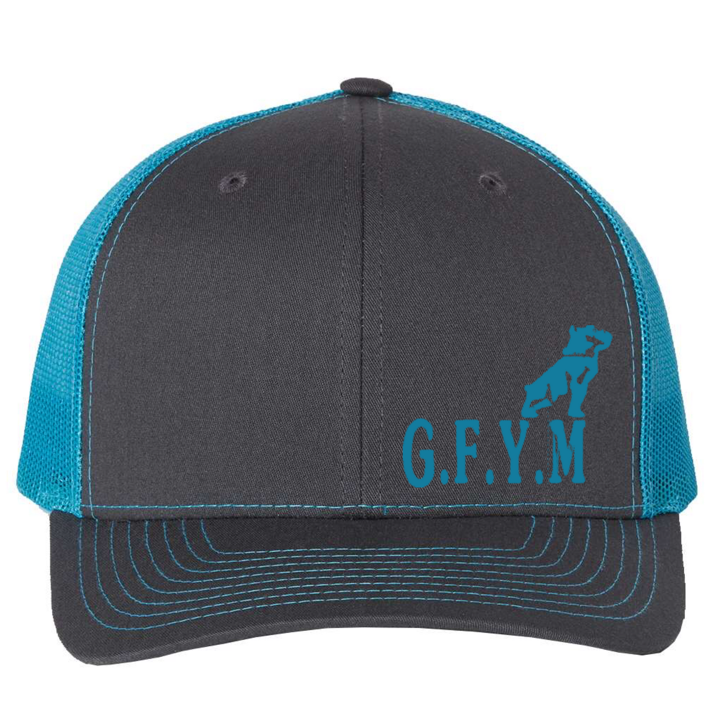 G.F.Y.M Mack Richardson 112 Trucker Hat and Sticker