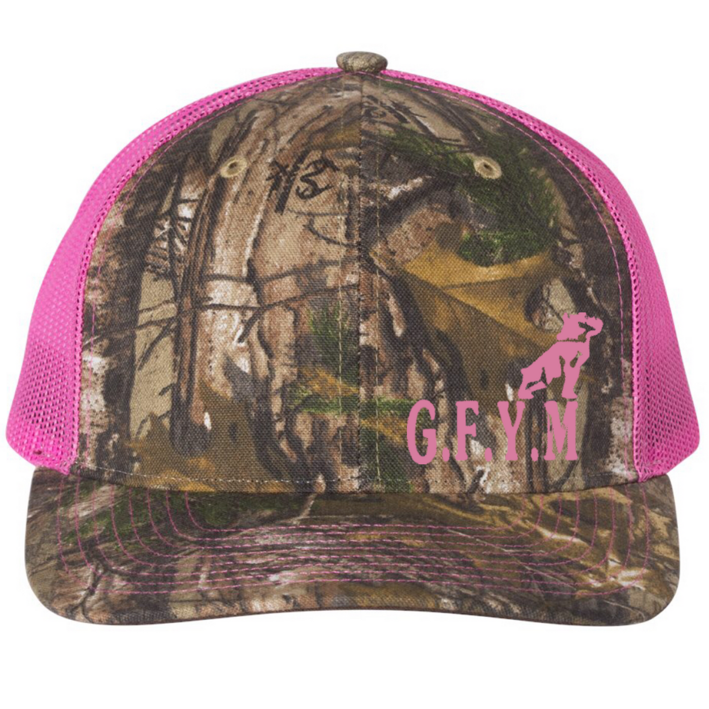 G.F.Y.M Mack Richardson 112 Trucker Hat and Sticker