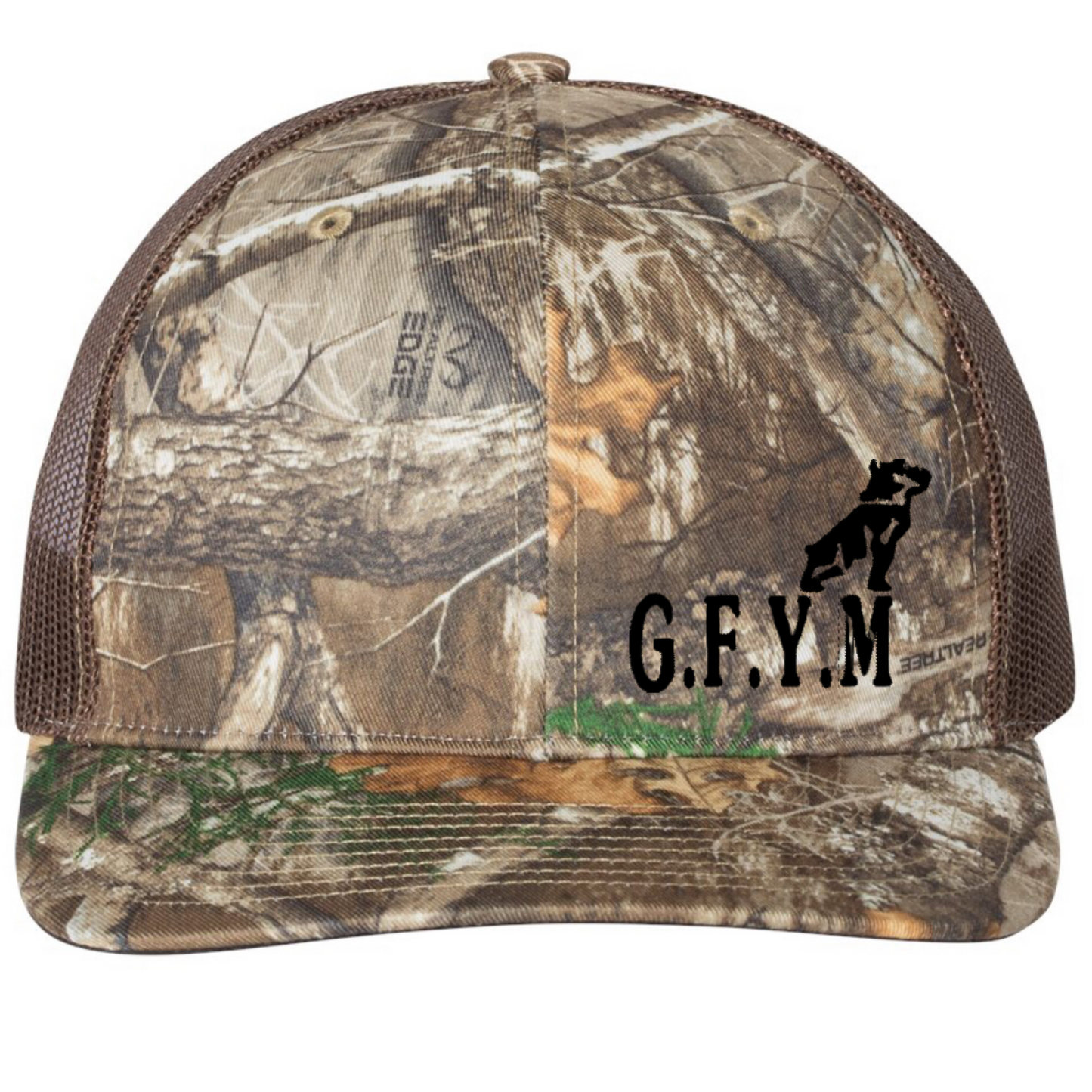 G.F.Y.M Mack Richardson 112 Trucker Hat and Sticker