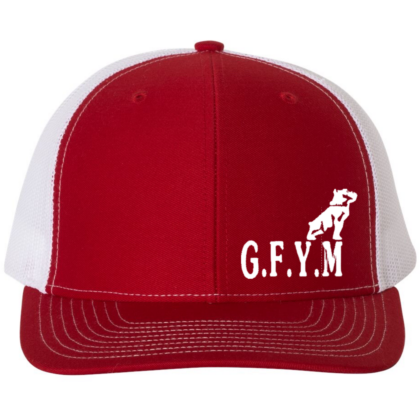 G.F.Y.M Mack Richardson 112 Trucker Hat and Sticker