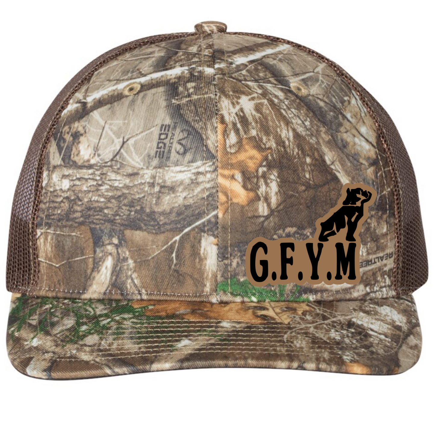 G.F.Y.M Mack Richardson 112 Trucker Hat and Sticker