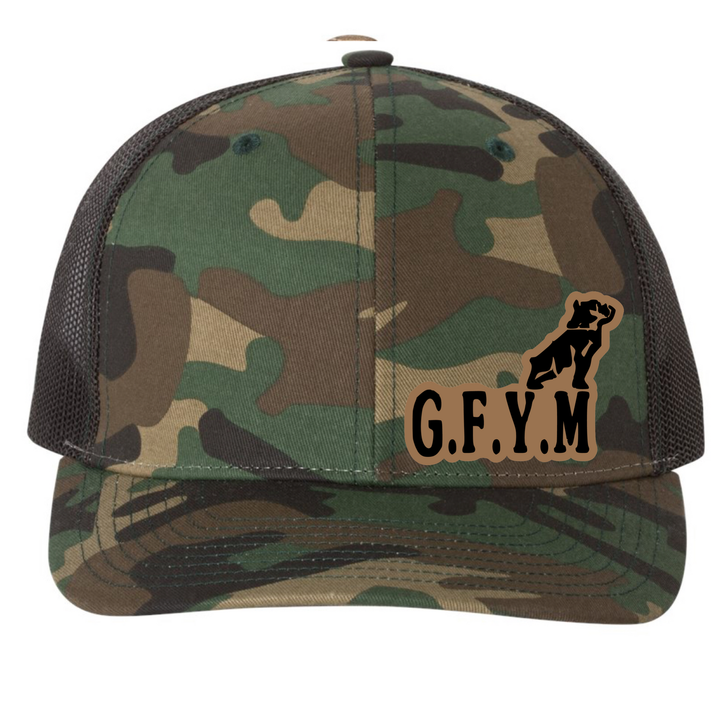 G.F.Y.M Mack Richardson 112 Trucker Hat and Sticker