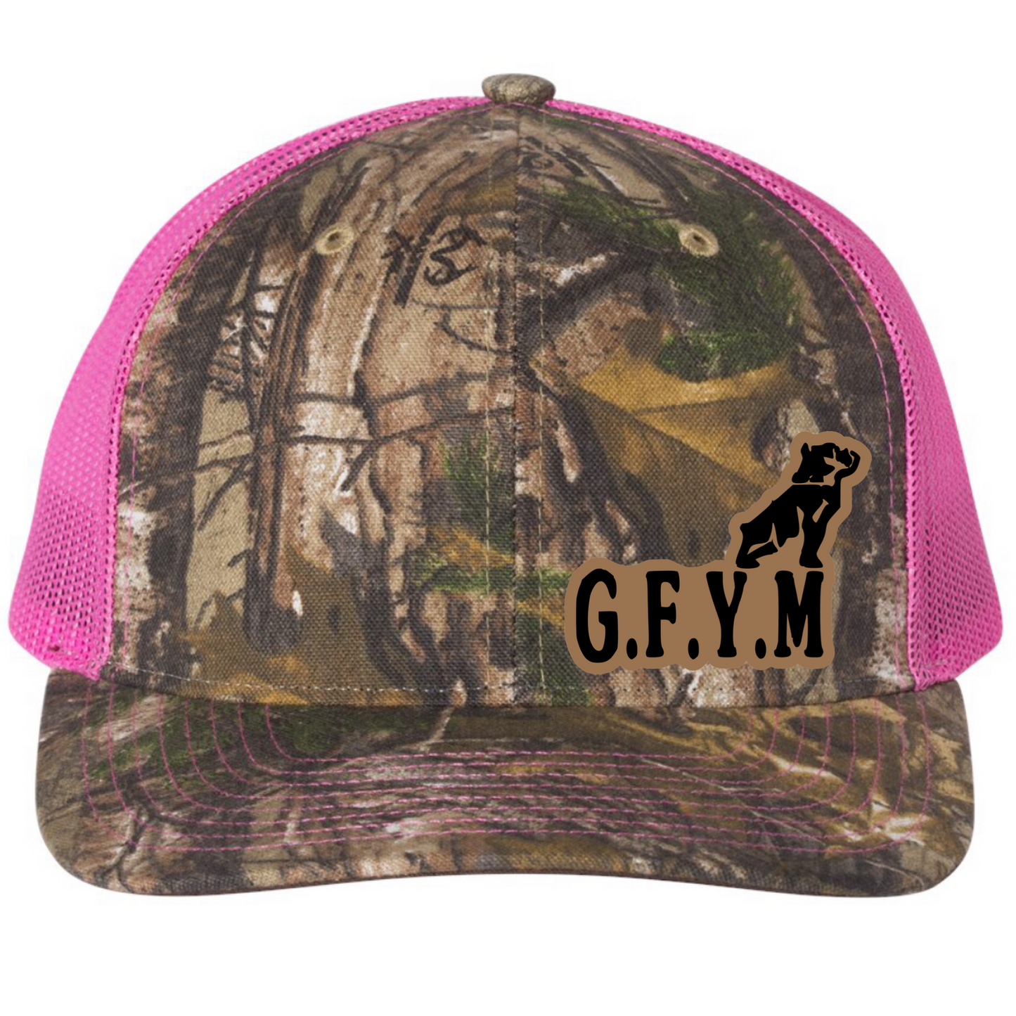 G.F.Y.M Mack Richardson 112 Trucker Hat and Sticker