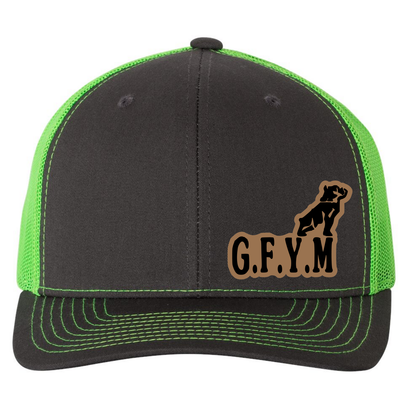 G.F.Y.M Mack Richardson 112 Trucker Hat and Sticker