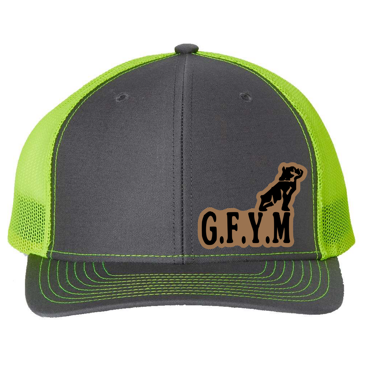 G.F.Y.M Mack Richardson 112 Trucker Hat and Sticker