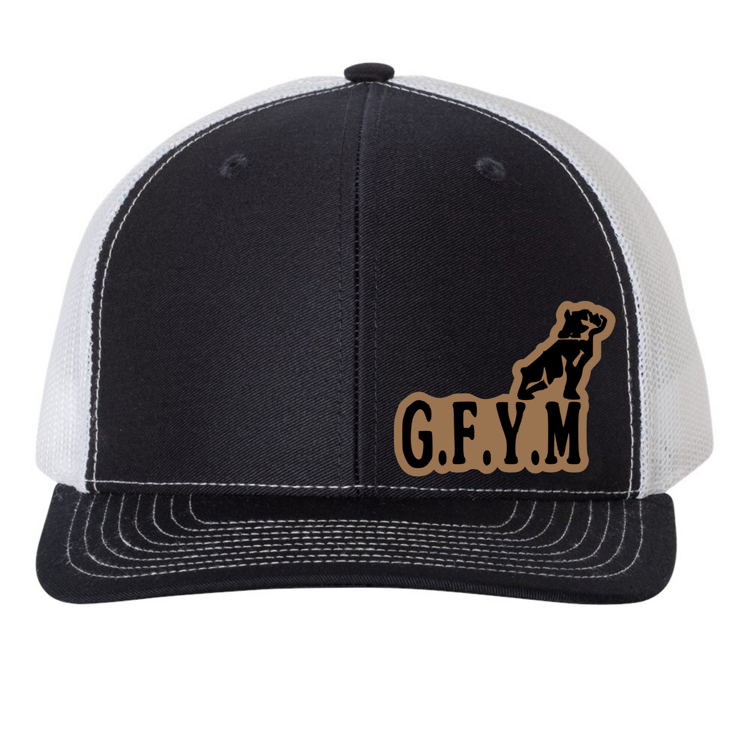 G.F.Y.M Mack Richardson 112 Trucker Hat and Sticker