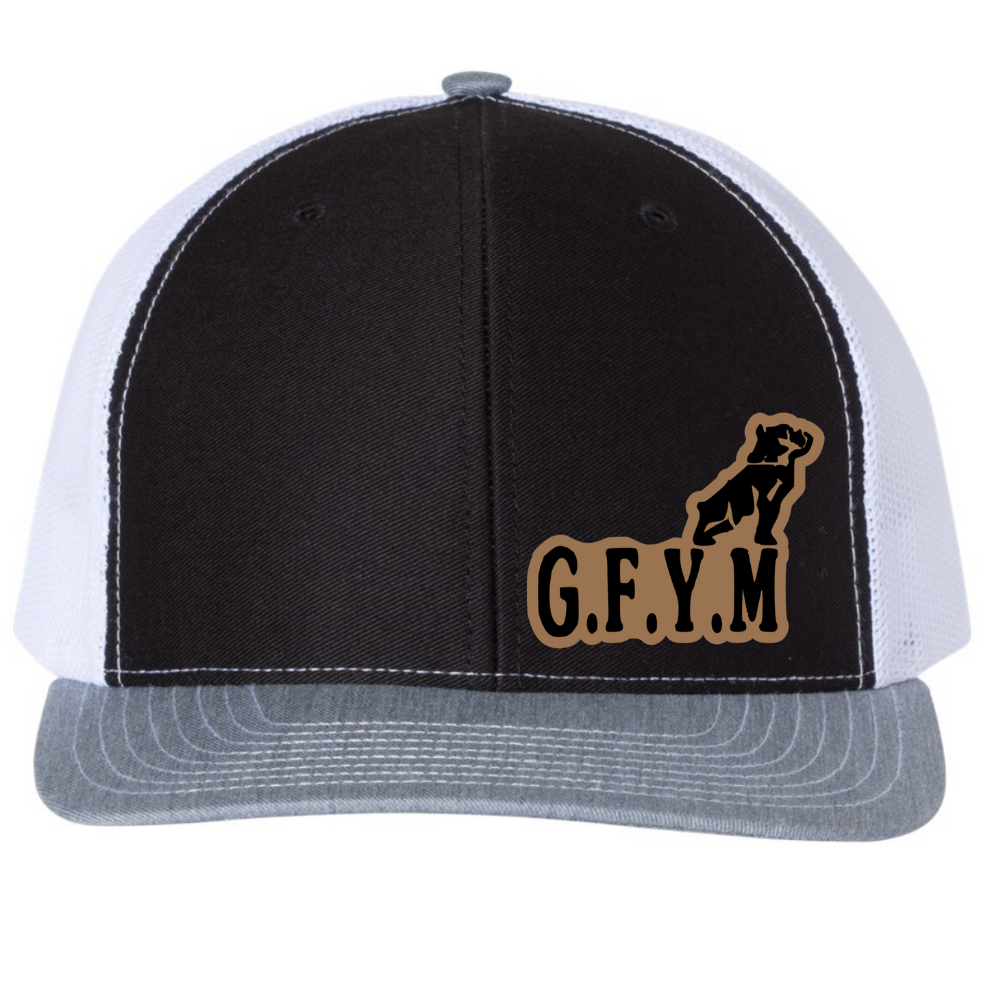 G.F.Y.M Mack Richardson 112 Trucker Hat and Sticker