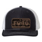 FU46 Leather Patch Richardson 112 Trucker Hat