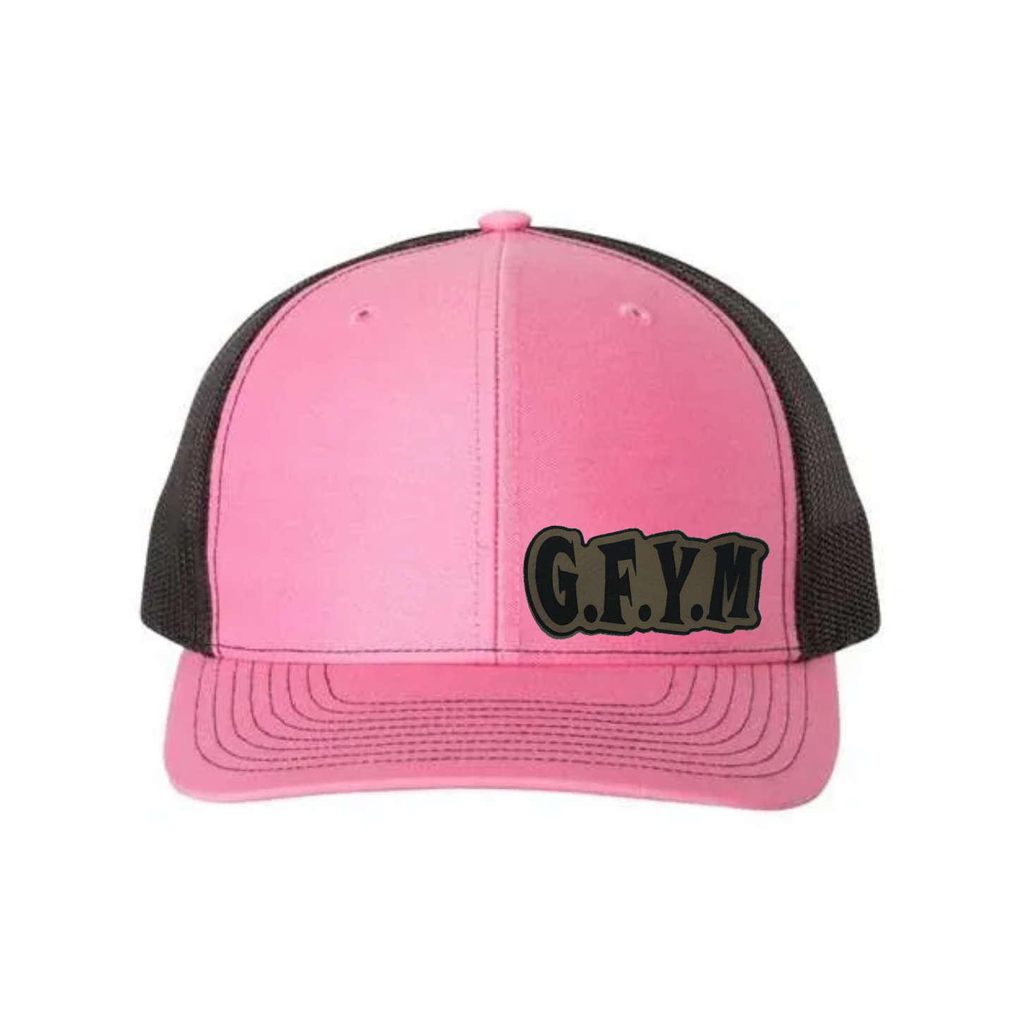 G.F.Y.M Leather Patch Richardson 112 Trucker Hat