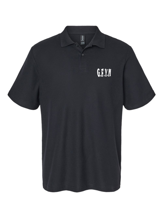 GFYM Embroidered Button Polo