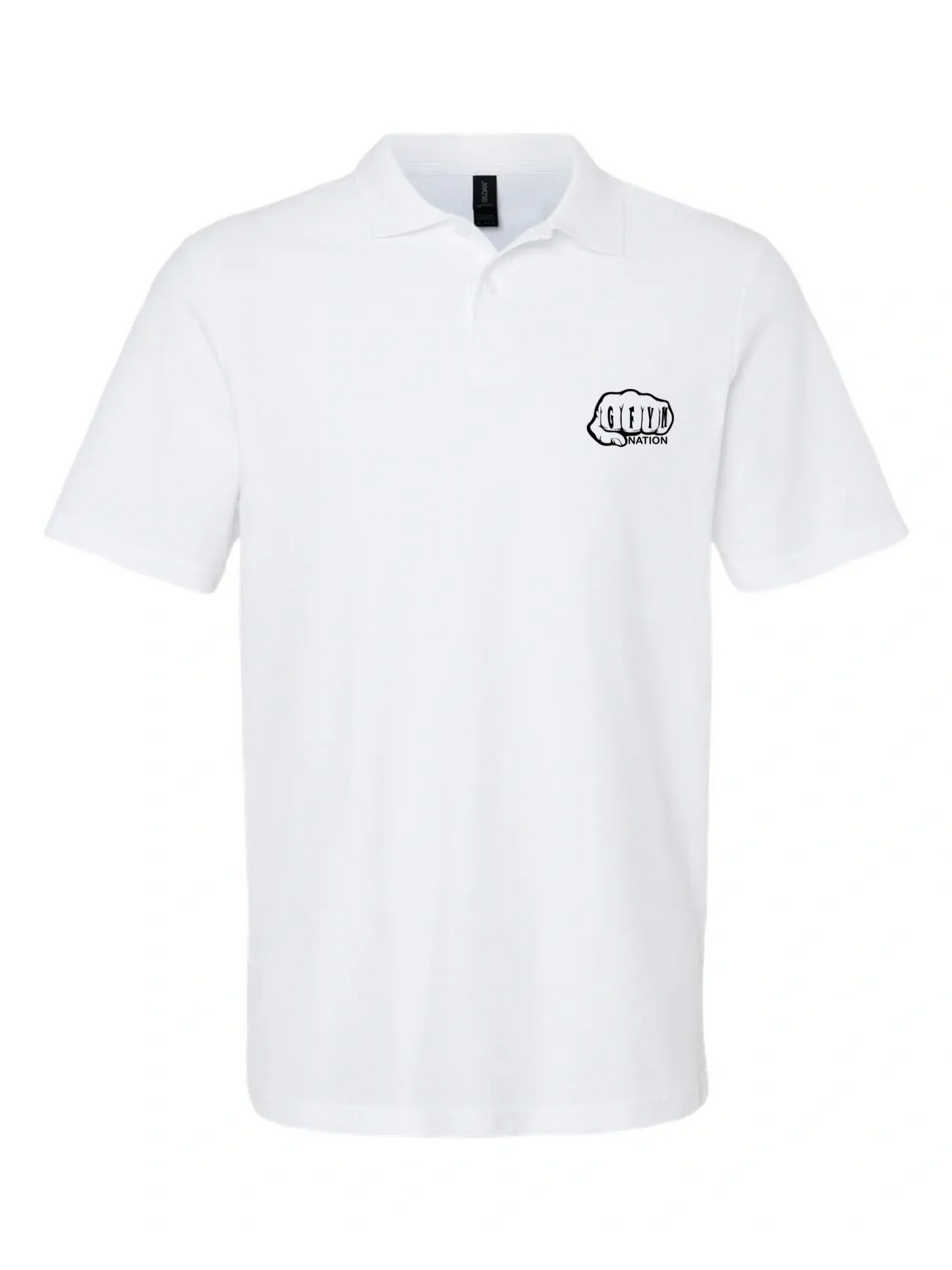 GFYM Embroidered Button Polo