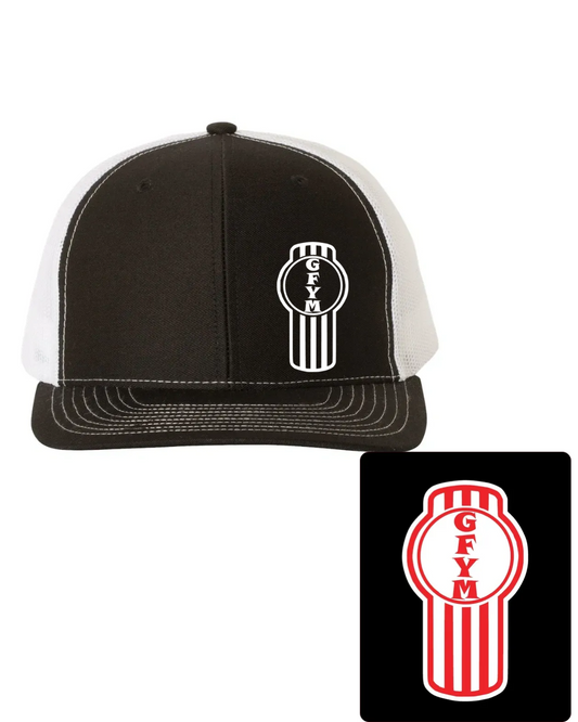 BIG DAD Size G.F.Y.M KW Richardson 112 Trucker Hat and Sticker