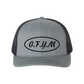 BIG DAD Size G.F.Y.M Oval Richardson 112 Trucker Hat and Sticker